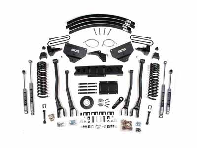 BDS Suspension BDS1614FS 8" Lift Kit w/ 4-Link 2013-2018 Ram 3500 4WD Diesel / BDS Suspension BDS1614FS Lift Kit