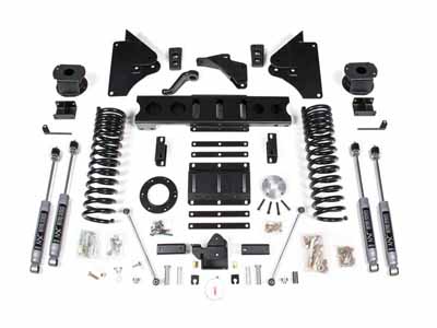 BDS Suspension BDS1627FS 6" Lift Kit 2014-2018 Ram 2500 w/Air Ride 4WD Diesel / BDS Suspension BDS1627FS Lift Kit
