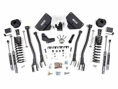BDS Suspension BDS1632FS 4" Lift Kit w/ 4-Link 2014-2018 Ram 2500 w/Air Ride 4WD Diesel / BDS Suspension BDS1632FS Lift Kit