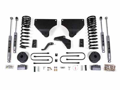 BDS Suspension BDS1643FS 4" Lift Kit 2013-2018 Ram 3500 w/Air Ride 4WD Diesel / BDS Suspension BDS1643FS Lift Kit