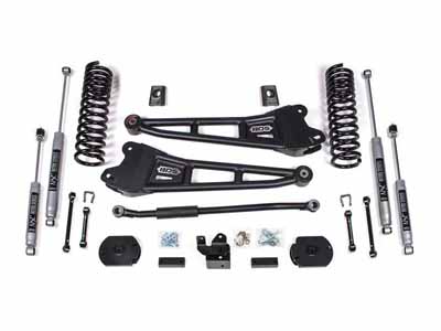BDS Suspension BDS1653H 3" Lift Kit w/ Radius Arm 2019-2024 Ram 2500 4WD Diesel NX2 Nitro Shocks / BDS Suspension BDS1653H Lift Kit