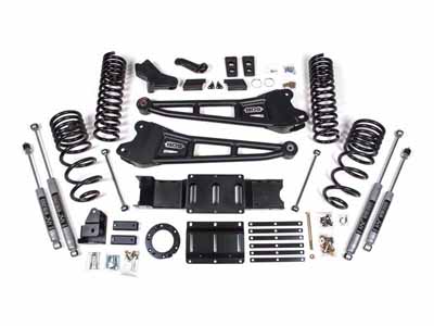 BDS Suspension BDS1660H 4" Lift Kit w/ Radius Arm 2019-2024 Ram 2500 4WD Diesel NX2 Nitro Shocks / BDS Suspension BDS1660H Lift Kit