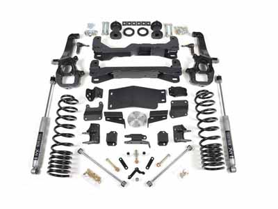 BDS Suspension BDS1661H 6" Lift Kit 2019-2024 Ram 1500 4WD Standard OE Knuckle Nx2 Nitro Shocks / BDS Suspension BDS1661H Lift Kit