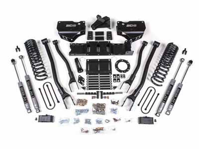 BDS Suspension BDS1666FS 4" Lift Kit w/ 4-Link 2019-2024 Ram 3500 4WD Diesel / BDS Suspension BDS1666FS Lift Kit