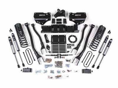 BDS Suspension BDS1676FS 4" Lift Kit w/ 4-Link Ram 2019-2023 Ram 3500 4WD Gas / BDS Suspension BDS1676FS Lift Kit