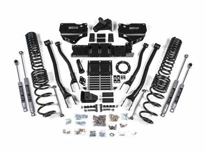 BDS Suspension BDS1689FPE 5.5" Lift Kit w/ 4-Link 2019-2024 Ram 2500 4WD Gas / BDS Suspension BDS1689FPE Lift Kit