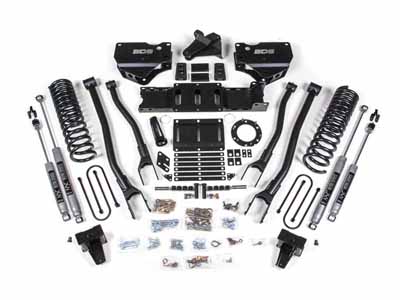 BDS Suspension BDS1694FPE 5.5" Lift Kit w/ 4-Link 2019-2024 Ram 3500 4WD Gas / BDS Suspension BDS1694FPE Lift Kit