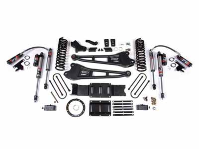 BDS Suspension BDS1704FPE 4" Lift Kit w/Radius Arm 2" Rear Block 2019-2024 Ram 3500 4WD Diesel / BDS Suspension BDS1704FPE Lift Kit