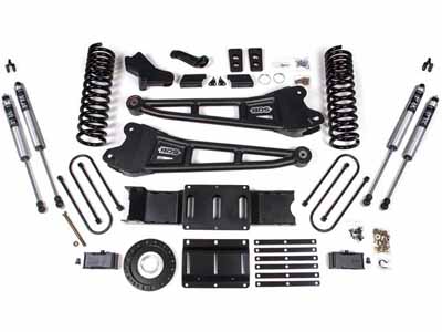 BDS Suspension BDS1704FS 4" Lift Kit w/Radius Arm 2" Rear Block 2019-2024 Ram 3500 4WD Diesel / BDS Suspension BDS1704FS Lift Kit