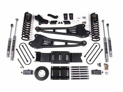 BDS Suspension BDS1707FS 4" Lift Kit w/Radius Arm 2" Rear Block 2019-2024 Ram 3500 4WD Diesel / BDS Suspension BDS1707FS Lift Kit