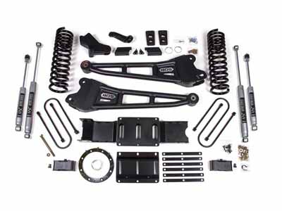 BDS Suspension BDS1707H 4" Lift Kit w/Radius Arm 2" Rear Block 2019-2024 Ram 3500 4WD Diesel / BDS Suspension BDS1707H Lift Kit
