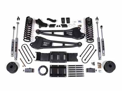 BDS Suspension BDS1719FS 4" Lift Kit w/ Radius Arm 2019-2024 Ram 3500 w/Air Ride 4WD Diesel / BDS Suspension BDS1719FS Lift Kit
