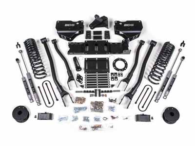 BDS Suspension BDS1723FS 4" Lift Kit w/ 4-Link 2019-2024 Ram 3500 w/Air Ride 4WD Gas / BDS Suspension BDS1723FS Lift Kit