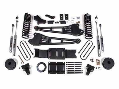 BDS Suspension BDS1724FS 6" Lift Kit w/ Radius Arm 2019-2024 Ram 3500 w/Air Ride 4WD Diesel / BDS Suspension BDS1724FS Lift Kit