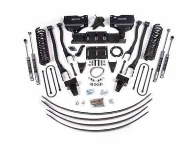 BDS Suspension BDS1730H 8" Lift Kit w/ 4-Link 2019-2024 Ram 3500 4WD Diesel / BDS Suspension BDS1730H Lift Kit