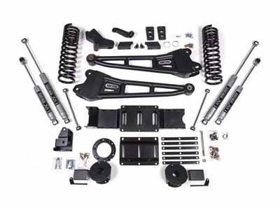 BDS Suspension BDS1737H 5.5" Lift Kit w/ Radius Arm 2019-2024 Ram 2500 w/Air Ride 4WD Gas / BDS Suspension BDS1737H Lift Kit