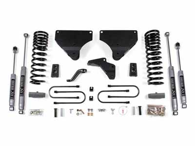 BDS Suspension BDS1779H 4" Lift Kit 2013-2018 Ram 3500 4WD Gas 2" Block NX2 Nitro Shocks / BDS Suspension BDS1779H Lift Kit