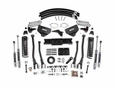 BDS Suspension BDS1791H 8" Lift Kit w/ 4-Link 2013-2018 Ram 3500 4WD Diesel / BDS Suspension BDS1791H Lift Kit