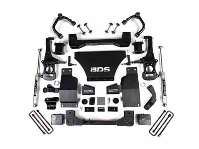 BDS Suspension BDS1805FS 4" Lift Kit 2019-2024 GM Trail Boss/AT4 1500 4WD Gas / BDS Suspension BDS1805FS Lift Kit