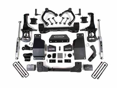 BDS Suspension BDS1807FS 4" Lift Kit 2020-2024 GM Trail Boss/AT4 1500 4WD Diesel / BDS Suspension BDS1807FS Lift Kit