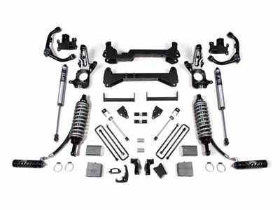 BDS Suspension BDS1818FDSC 7" Lift Kit FOX 2.5 Coil-Over 2001-2010 Silverado/Sierra 2500HD 2WD / BDS Suspension BDS1818FDSC Lift Kit