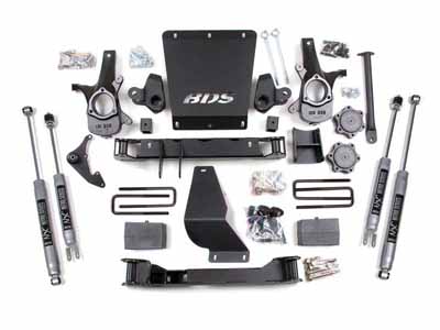 BDS Suspension BDS181FS 4.5" Lift Kit 1999-2006 Silverado/Sierra 1500 4WD / BDS Suspension BDS181FS Lift Kit