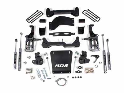 BDS Suspension BDS1820H 4.5" Lift Kit 2011-2019 Silverado/Sierra 2500/3500 NX2 Nitro / BDS Suspension BDS1820H Lift Kit