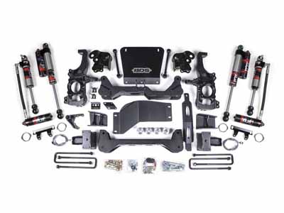 BDS Suspension BDS1824FPE 5" Lift Kit FOX Performance Elite 2020-2024 Silverado/Sierra 2500/3500 4WD / BDS Suspension BDS1824FPE Lift Kit