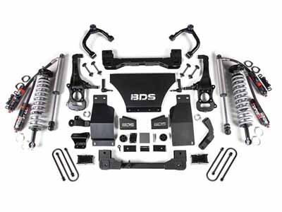 BDS Suspension BDS1851PES 25-Up Silverado/Sierra 1500 4WD 4" Suspension Lift Kit V8 Gas / BDS Suspension BDS1851PES Lift Kit