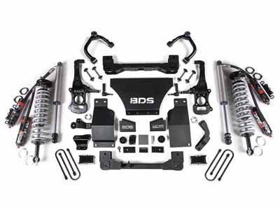 BDS Suspension BDS1856PES 25-Up Chevy TB/GMC AT4 1500 4WD 2.5" Suspension Lift Kit 3.0 Diesel / BDS Suspension BDS1856PES Lift Kit