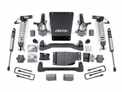 BDS Suspension BDS185FDSC 4" Lift Kit FOX 2.5 Coil-Over 2007-2013 GM 1500 Truck 4WD / BDS Suspension BDS185FDSC Lift Kit