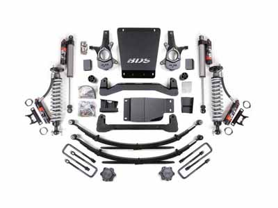 BDS Suspension BDS185PES 4" Lift Kit FOX 2.5 Coil-Over 2007-2013 Silverado/Sierra 1500 4WD / BDS Suspension BDS185PES Lift Kit
