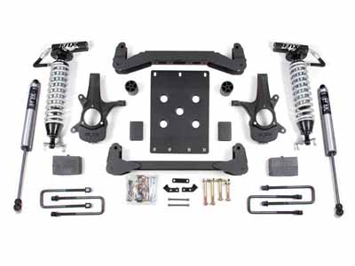 BDS Suspension BDS187FDSC 4" Lift Kit FOX 2.5 Coil-Over Leaf Springs 2007-2013 GM 1500 Truck 2WD / BDS Suspension BDS187FDSC Lift Kit