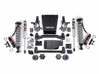 BDS Suspension BDS188PSS 4" Lift Kit FOX 2.5 Coil-Over 2007-2014 Avalanche Suburban Tahoe Yukon 4WD / BDS Suspension BDS188PSS Lift Kit