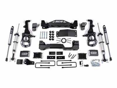 BDS Suspension BDS1900FSR 6" Lift Kit FOX 2.0 Strut 2021-2025 Ford F150 4WD 3" Block Kit / BDS Suspension BDS1900FSR Lift Kit