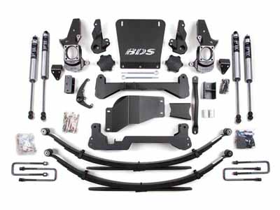BDS Suspension BDS190FS 7" Lift Kit 2001-2010 Silverado/Sierra 2500/3500 4WD / BDS Suspension BDS190FS Lift Kit