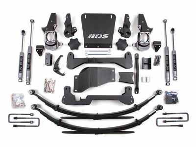 BDS Suspension BDS190H 7" Lift Kit 2001-2010 Silverado/Sierra 2500/3500 4WD / BDS Suspension BDS190H Lift Kit
