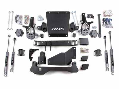 BDS Suspension BDS191H 4" Lift Kit Chevy/GMC 2000-2006 Avalanche/Surburban/Tahoe/Yukon 1500 4WD / BDS Suspension BDS191H Lift Kit