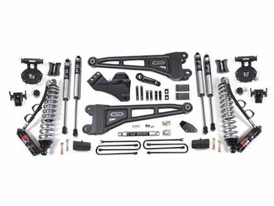 BDS Suspension BDS1937FPE 4" Lift Kit w/Radius Arm FOX 2.5 Coil-Over 2008-2010 F250/F350 4WD Diesel / BDS Suspension BDS1937FPE Lift Kit