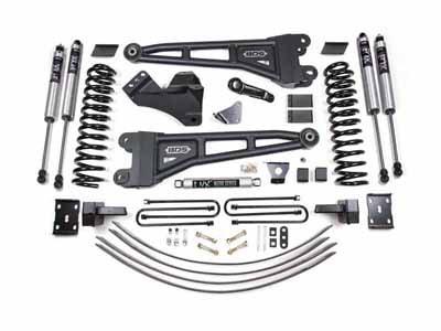 BDS Suspension BDS1949FS 6" Lift Kit w/ Radius Arm 2005-2007 Ford F250/F350 4WD Gas / BDS Suspension BDS1949FS Lift Kit