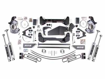 BDS Suspension BDS194H 6" Lift Kit Chevy/GMC 1500/2500 6 Lug 88-98 4WD Leaf Springs NX2 Nitro / BDS Suspension BDS194H Lift Kit