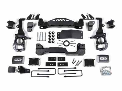 BDS Suspension BDS1961H 6" Lift Kit 2021-2024 Ford F150 4WD CCD Equipped / BDS Suspension BDS1961H Lift Kit