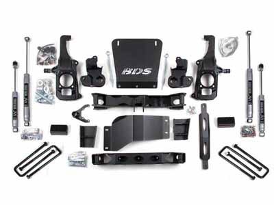 BDS Suspension BDS196FS 6.5" Lift Kit 2011-2019 Silverado/Sierra 2500/3500 2/4WD / BDS Suspension BDS196FS Lift Kit