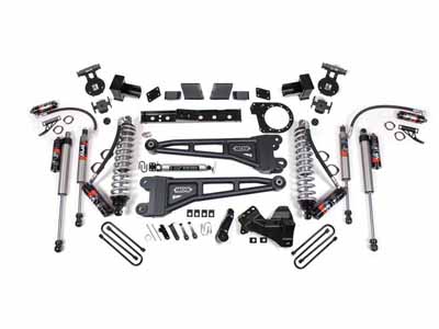 BDS Suspension BDS1984FPE 6" Lift Kit w/Radius Arm FOX 2.5 Coil-Over 2017-2019 F250/F350 4WD Diesel / BDS Suspension BDS1984FPE Lift Kit