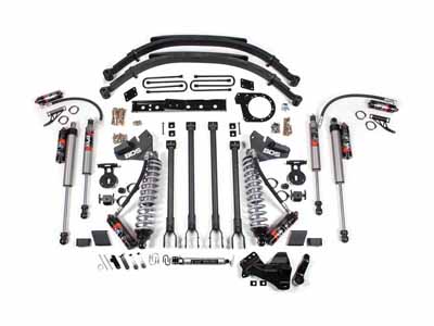 BDS Suspension BDS1986FPE 7" Lift Kit w/4-Link FOX 2.5 Coil-Over 2020-2022 F250/F350 4WD Diesel / BDS Suspension BDS1986FPE Lift Kit