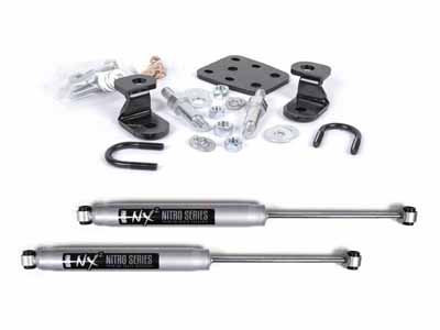 BDS Suspension BDS2005DH NX2 Dual Steering Stabilizer 2001-2010 GM 2500HD & 2001-2006 SUV 2500 4WD / BDS Suspension BDS2005DH Steering Stabilizer