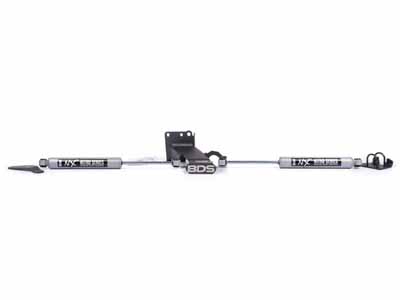 BDS Suspension BDS2015DH Dual Steering Stabilizer w/NX2 Shocks 2014-2018 Ram 2500 & 3500 13-18 4WD / BDS Suspension BDS2015DH Steering Stabilizer