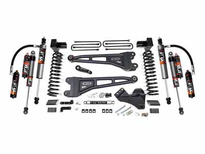 BDS Suspension BDS2206FPE 5" Lift Kit w/Radius Arm FOX 2.5 Coil-Over 2023-2024 F250/F350 4WD Diesel / BDS Suspension BDS2206FPE Lift Kit