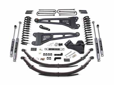 BDS Suspension BDS2220FPE 4" Lift Kit w/ Radius Arm 2017-2019 Ford F250/F350 4WD Diesel / BDS Suspension BDS2220FPE Lift Kit