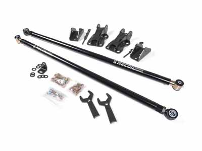 BDS Suspension BDS2309 Recoil Traction Bar Kit 2017-2024 Ford F250/F350 w/ 3.5-4 in Axle / BDS Suspension BDS2309 Suspension Traction Bar